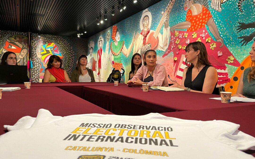Tot a punt per a la Missió Catalana  d’Observació Electoral a Colòmbia