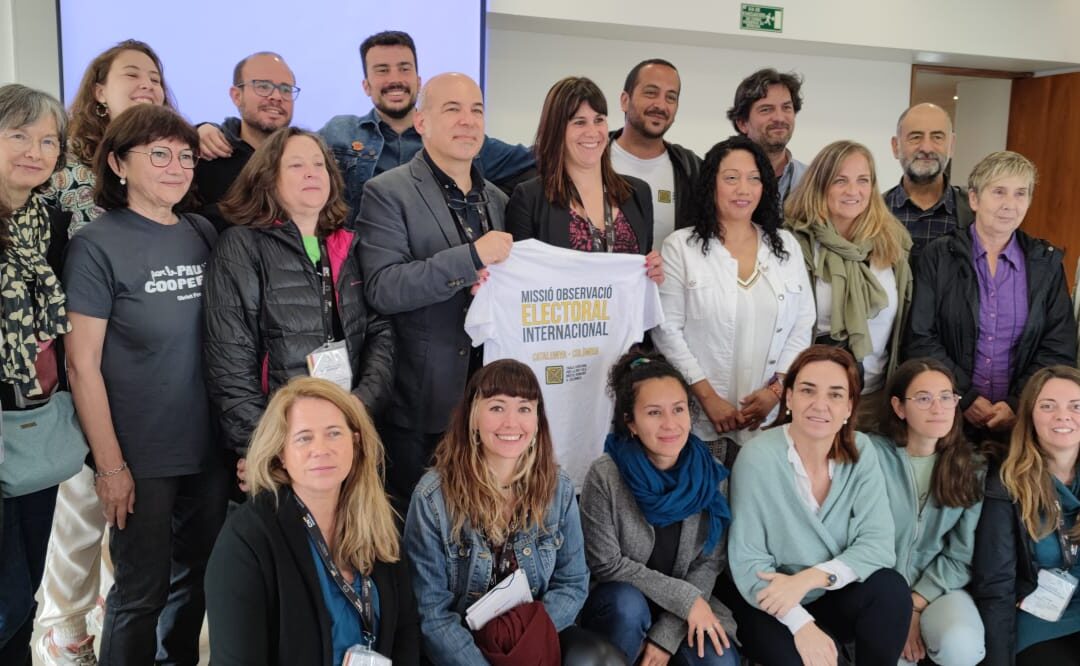 La Missió catalana d’Observació Electoral  destaca el desenvolupament pacífic de la  jornada electoral per la presidència de Colòmbia